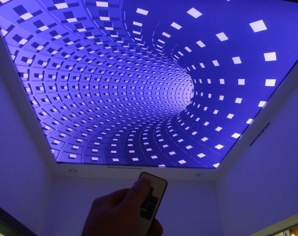 Заказать 3d натяжные потолки в г. Омск